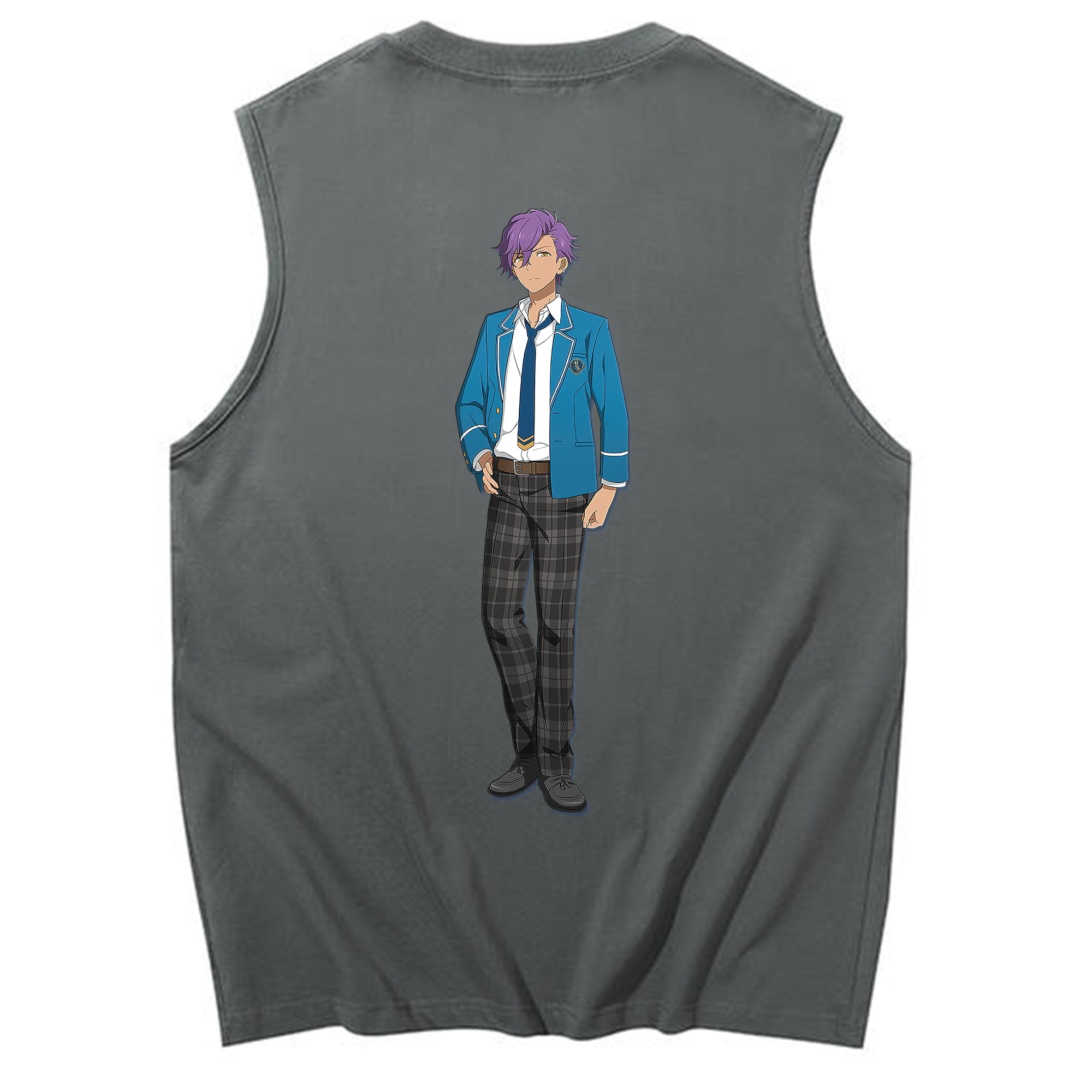 （画像用） あんさんぶるスターズ! Ensemble Stars コットン100％タンクトップ（背面プリント）